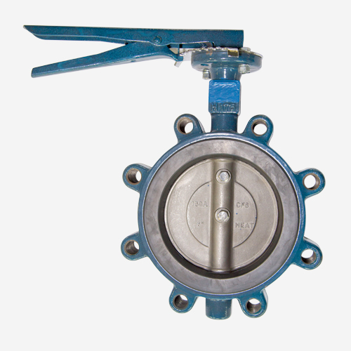 Handle butterfly valve
